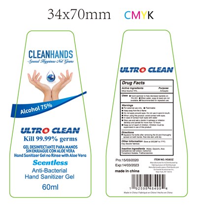 Image Description (Hs2oz Hand Sanitizer 60ml)